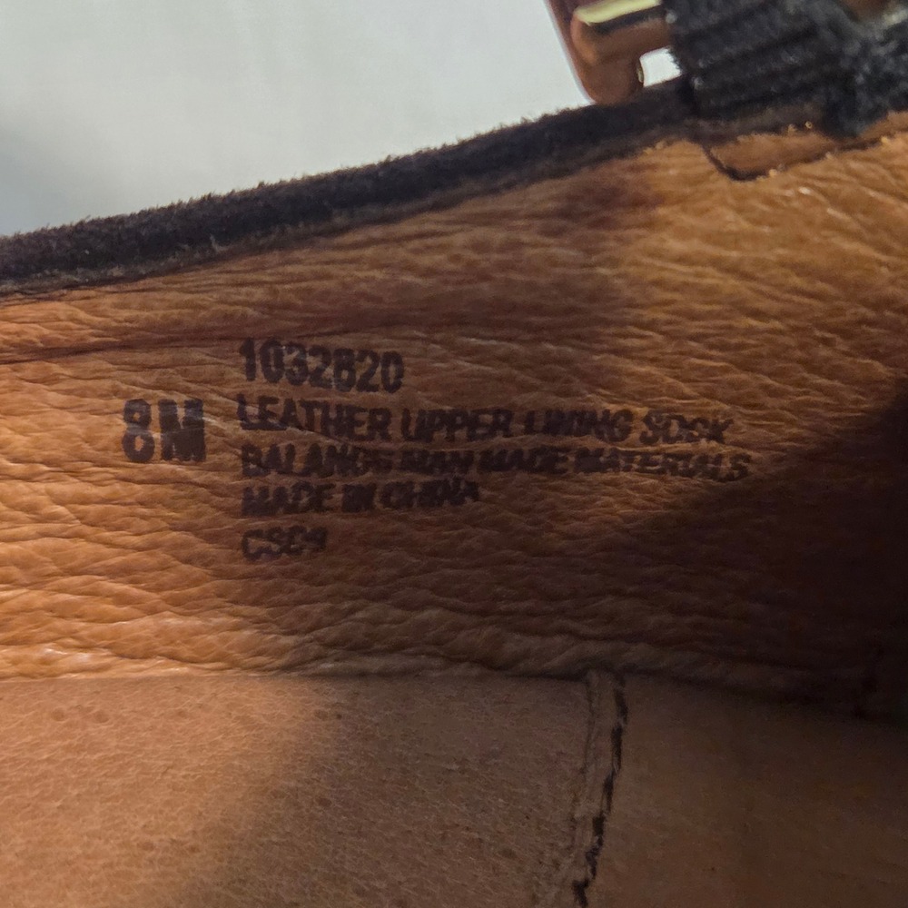 Sofft Women's Leather & Suede Open Toe Heels Size 8 Brown & Burgundy - Picture 4 of 8